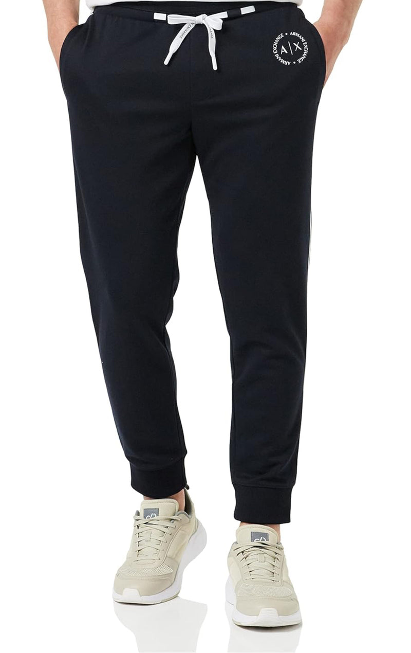 armani exchange navy sweatpants