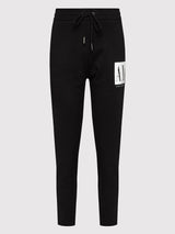 armani exchange black white women trouser