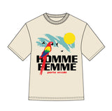 Homme Femme Parrot Tee