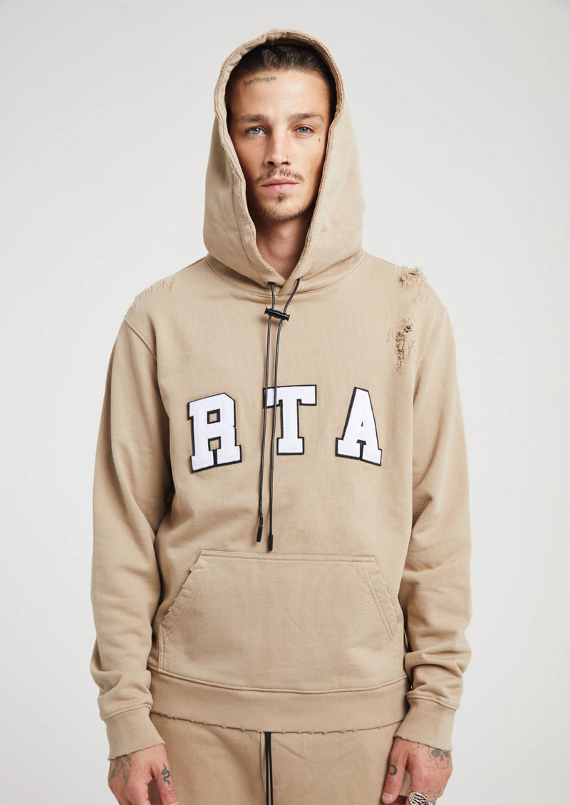 MARKUS HOODIE | NUDE COLLEGIATE