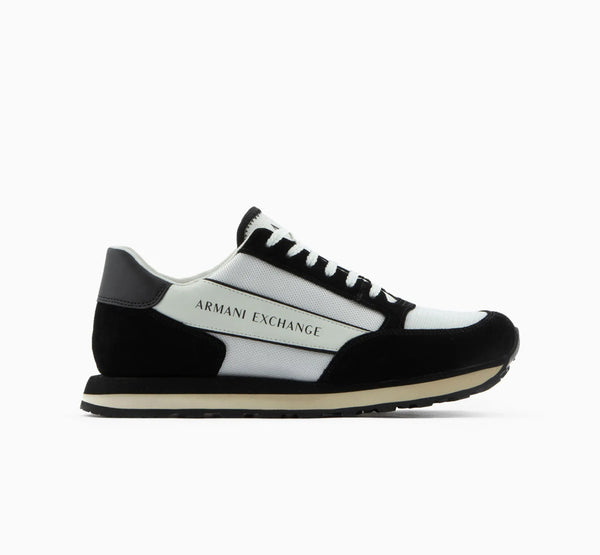 Armani exchange Logo lettering leather sneakers