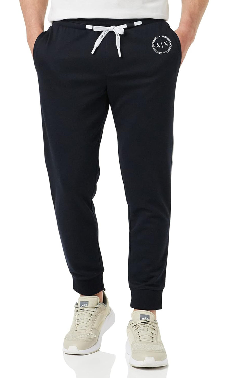 armani exchange navy sweatpants