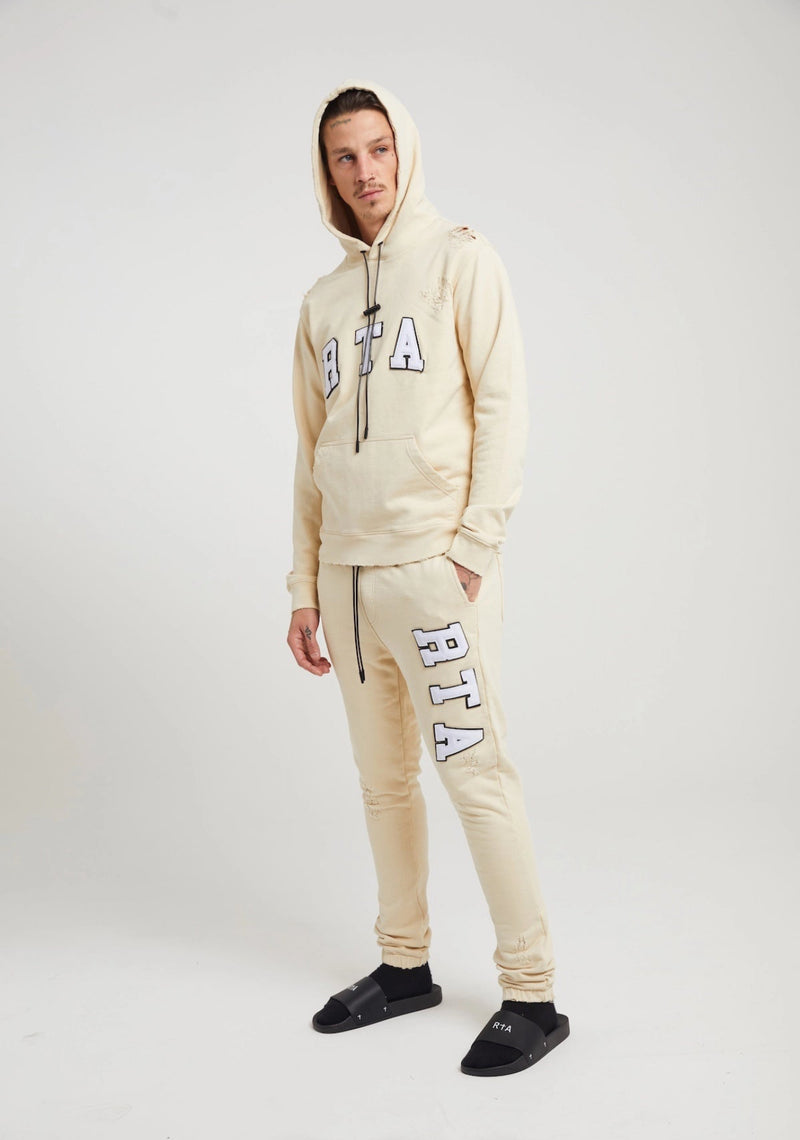 Rta OWEN SWEATPANT | BEIGE COLLEGIATE