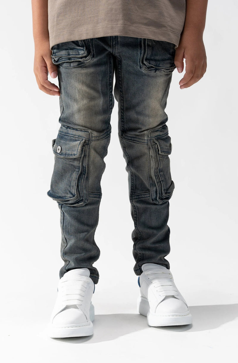 SERENEDE "KIDS METEORITE" CARGO JEANS