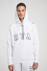 Rta MARKUS HOODIE | WHITE COLLEGIATE