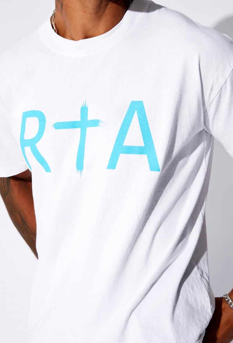 RTA SHORT SLEEVE TEE | BLUE FRONT LOGO