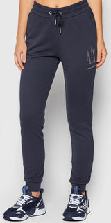 armani exchange navy trouser