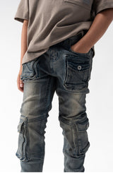 SERENEDE "KIDS METEORITE" CARGO JEANS