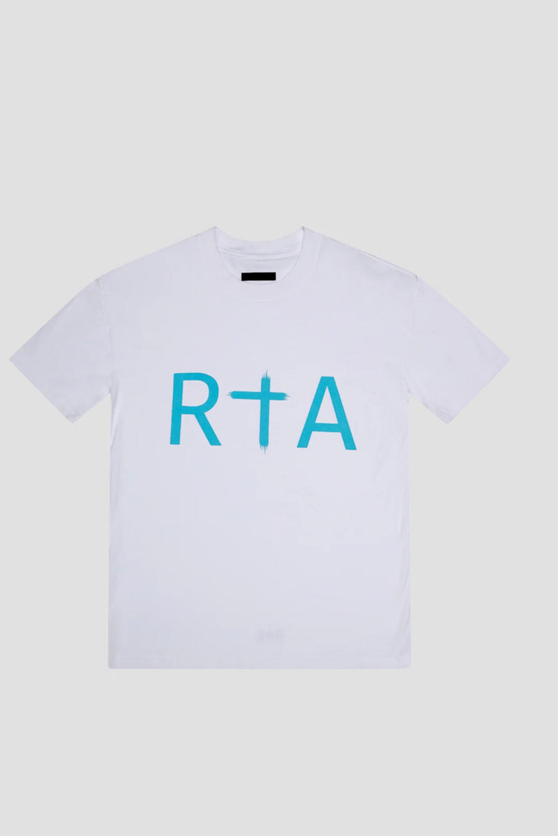 RTA SHORT SLEEVE TEE | BLUE FRONT LOGO