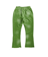 RETROVERT FLARE GREEN SWEATPANTS