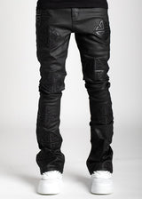 Guapi Obsidian Black Icon Stacked Denim