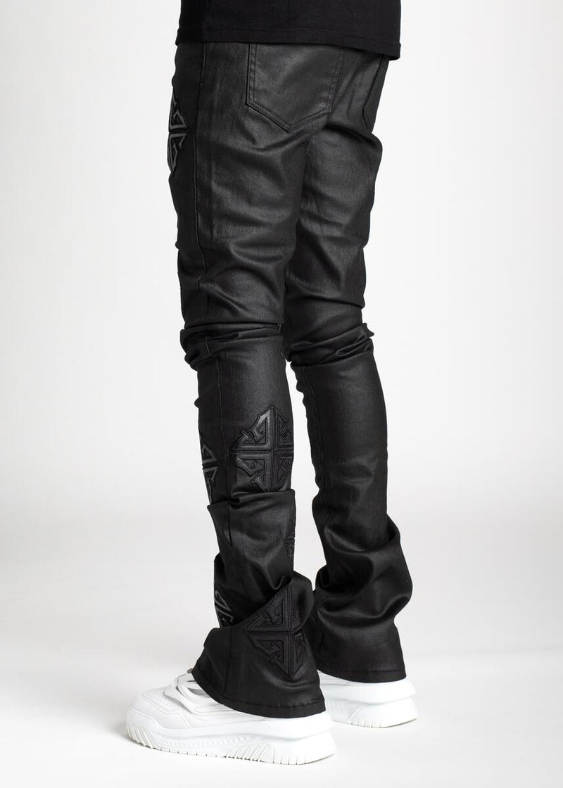 Guapi Obsidian Black Icon Stacked Denim