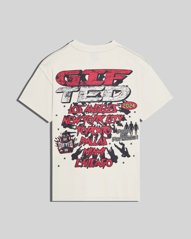 Gftd LA ASHES TEE - BONE