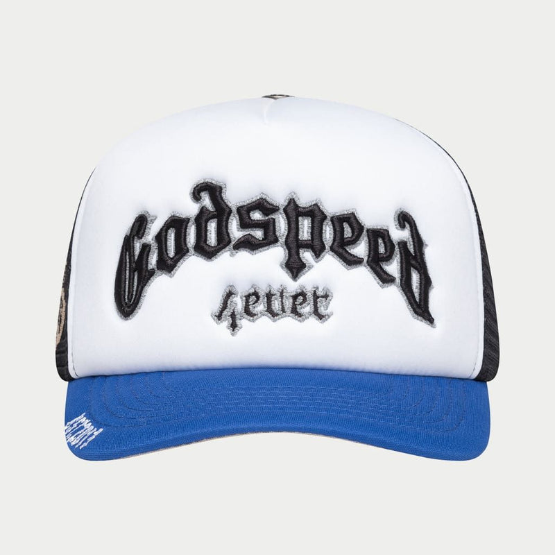 Godspeed Forever Foam Trucker Hat (Blk/Royal)