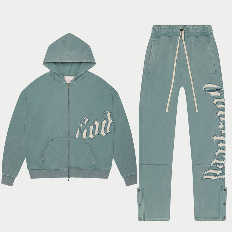 GODSPEED OG Logo Sweatsuit (Sea Foam Washed)