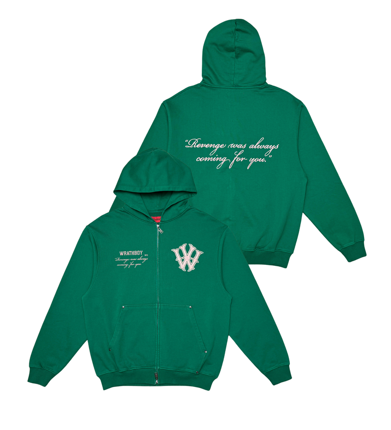 WRATHBOY REVENGE COMING HOODIE ZIP