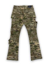 ESNTL LAB “CAMO” GREEN STACKED JEANS