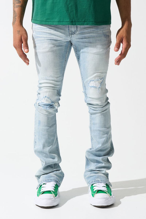 Serenede 'Azul'' Stacked Jeans