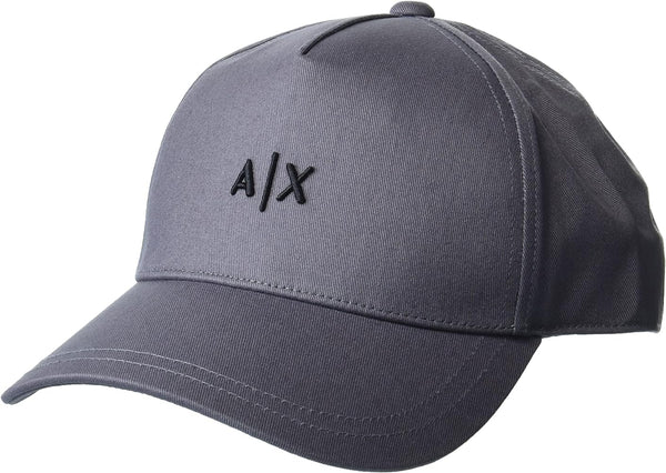 A|X ARMANI EXCHANGE Men's Small Contrast Logo Baseball Hat
