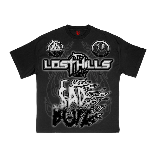 Lost Hills LHSBTEE001 - BLACK T-Shirt