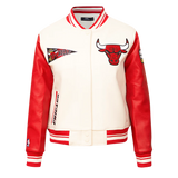 Pro standard CHICAGO BULLS RETRO CLASSIC RIB WOOL VARSITY JACKET