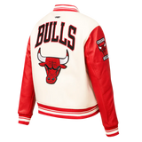 Pro standard CHICAGO BULLS RETRO CLASSIC RIB WOOL VARSITY JACKET