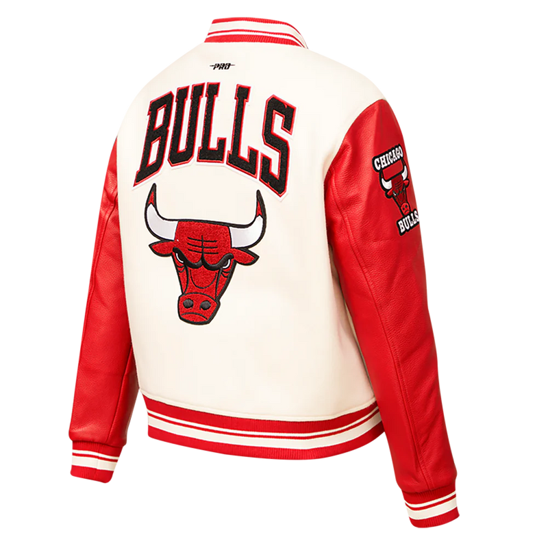 Pro standard CHICAGO BULLS RETRO CLASSIC RIB WOOL VARSITY JACKET