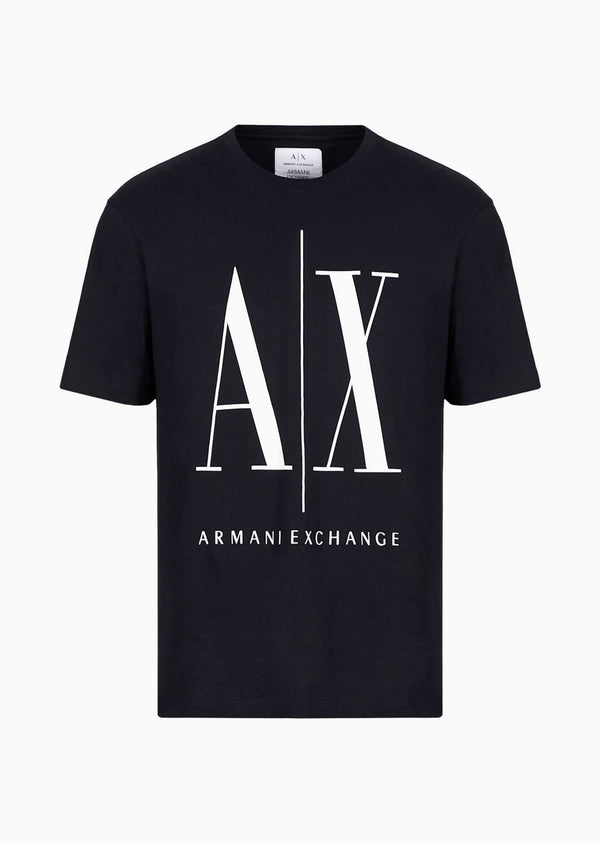 armani exchange Icon logo regular fit t-shirt