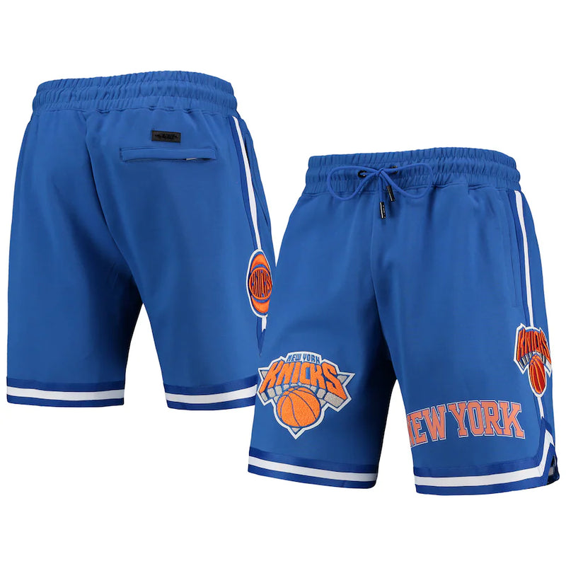 Men's New York Knicks Pro Standard Blue Chenille T-Shirt