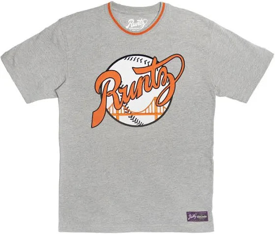 Runtz Inspired San Francisco Giants SF Runtz Grey/Orange T-Shirt