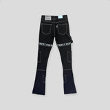 PHEELINGS "DEFYING ODDS" CARGO FLARE STACK DENIM