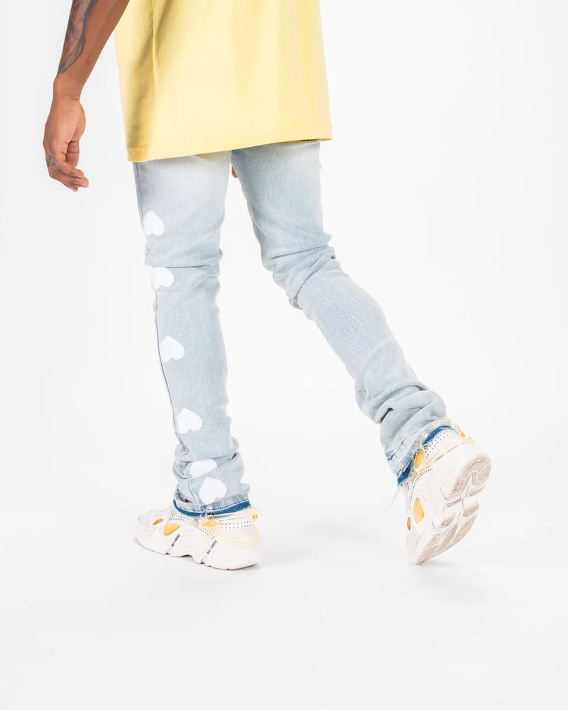 PHEELINGS

"HEARTBEAT OF SUCCESS" FLARE STACK DENIM