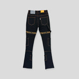 PHEELINGS "DEFYING ODDS" CARGO FLARE STACK DENIM