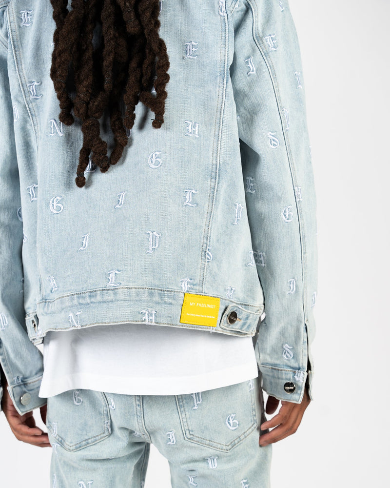 PHEELINGS "SOUL STAMPED" DENIM JACKET