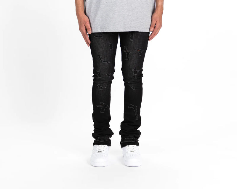 PHEELINGS

"NOW OR NEVER" FLARE STACK DENIM