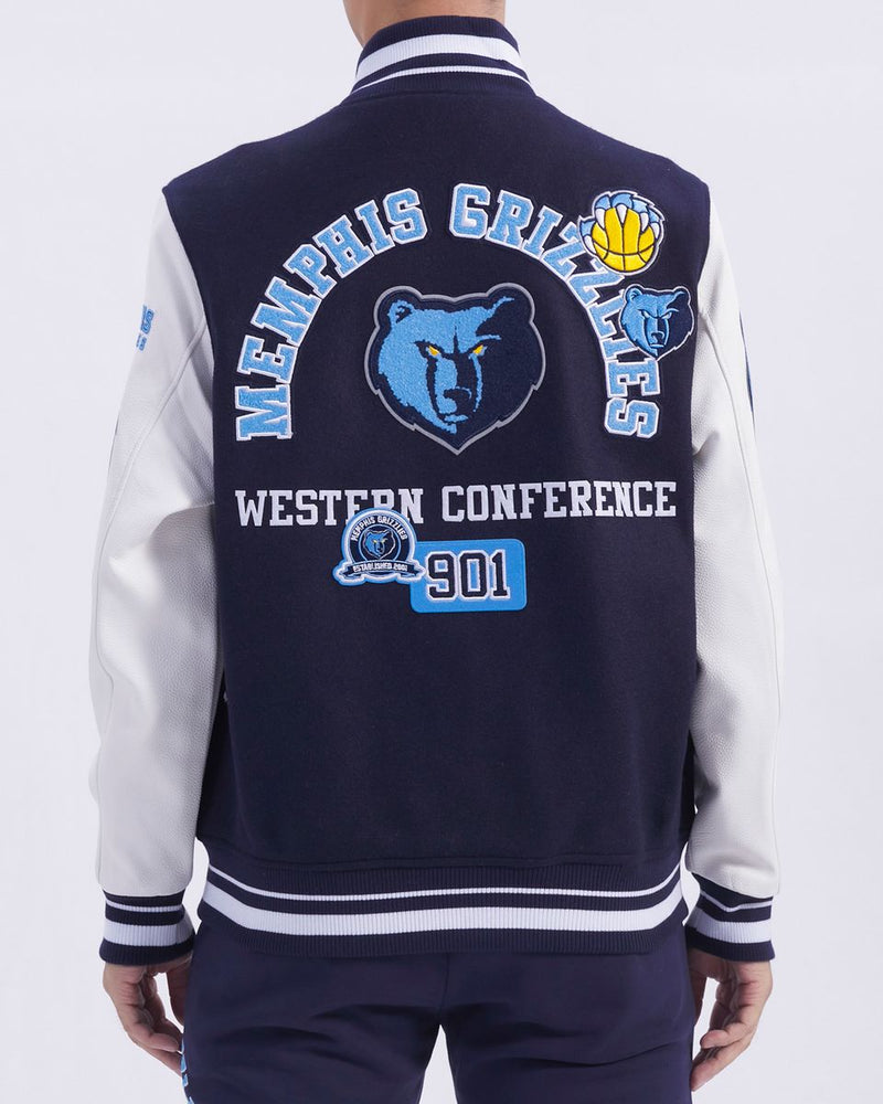 PRO STANDARD MEN MEMPHIS GRIZZLIES AREA CODE VAR JACKET