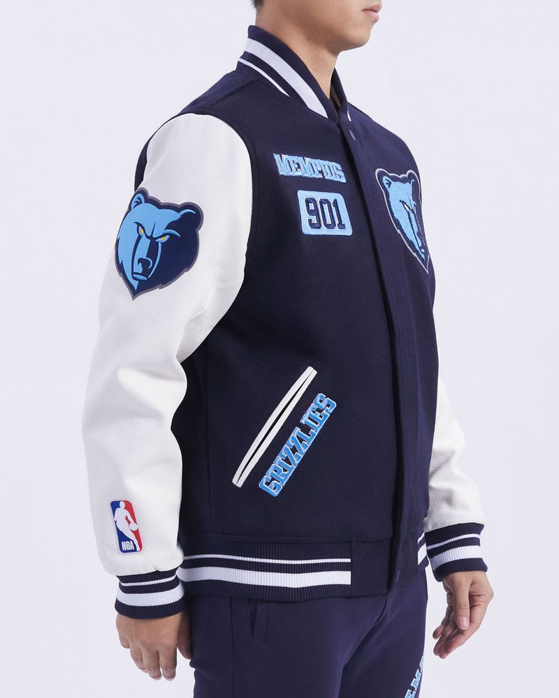 PRO STANDARD MEN MEMPHIS GRIZZLIES AREA CODE VAR JACKET