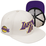 Pro Standard LOS ANGELES LAKERS RETRO CLASSIC LOGO WOOL SNAPBACK HAT