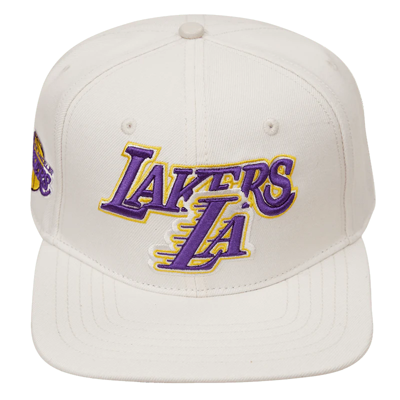 Pro Standard LOS ANGELES LAKERS RETRO CLASSIC LOGO WOOL SNAPBACK HAT