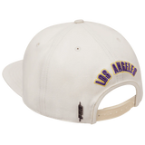 Pro Standard LOS ANGELES LAKERS RETRO CLASSIC LOGO WOOL SNAPBACK HAT