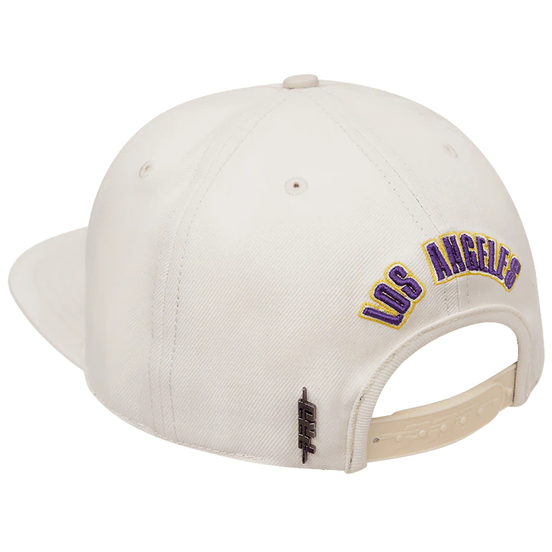 Pro Standard LOS ANGELES LAKERS RETRO CLASSIC LOGO WOOL SNAPBACK HAT