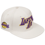 Pro Standard LOS ANGELES LAKERS RETRO CLASSIC LOGO WOOL SNAPBACK HAT