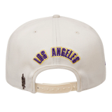 Pro Standard LOS ANGELES LAKERS RETRO CLASSIC LOGO WOOL SNAPBACK HAT