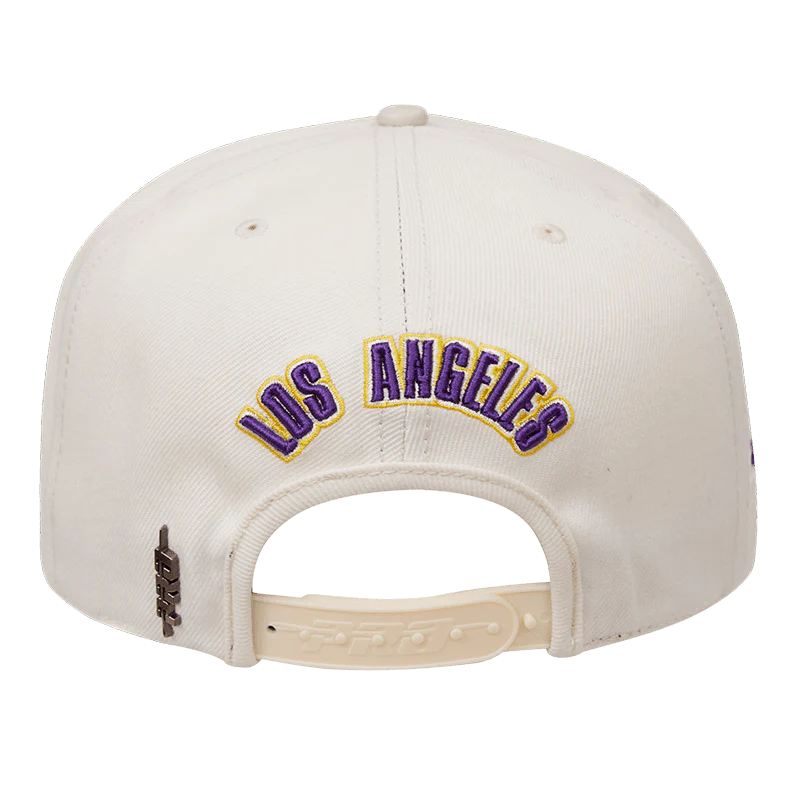 Pro Standard LOS ANGELES LAKERS RETRO CLASSIC LOGO WOOL SNAPBACK HAT