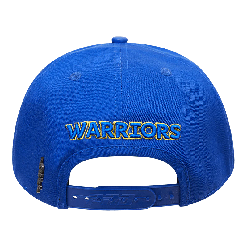 Pro Standard GOLDEN STATE WARRIORS STACKED LOGO WOOL SNAPBACK HAT