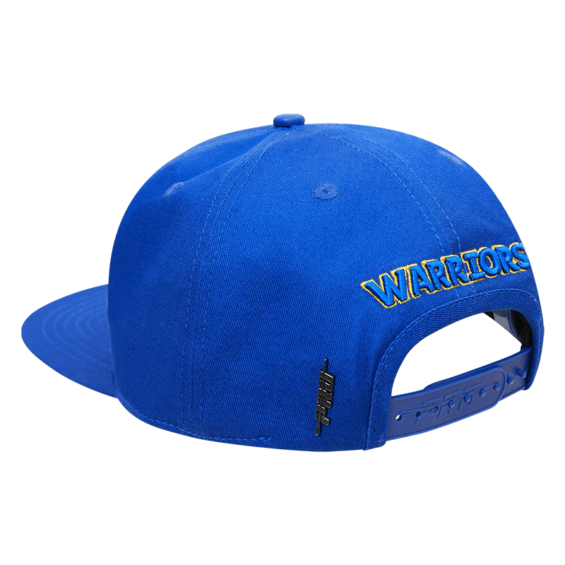 Pro Standard GOLDEN STATE WARRIORS STACKED LOGO WOOL SNAPBACK HAT