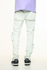 PHEELINGS "LUCID DREAMS" CARGO SKINNY DENIM (FADED LIGHT BLUE)