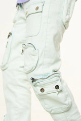 PHEELINGS "LUCID DREAMS" CARGO SKINNY DENIM (FADED LIGHT BLUE)