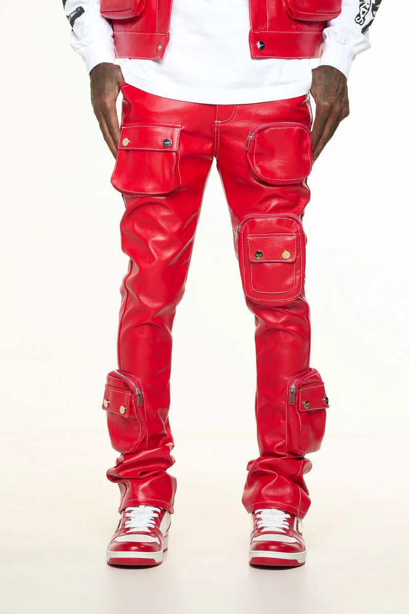 PHEELINGS "FLOAT ON" CARGO FLAIR STACK LEATHER (RED)