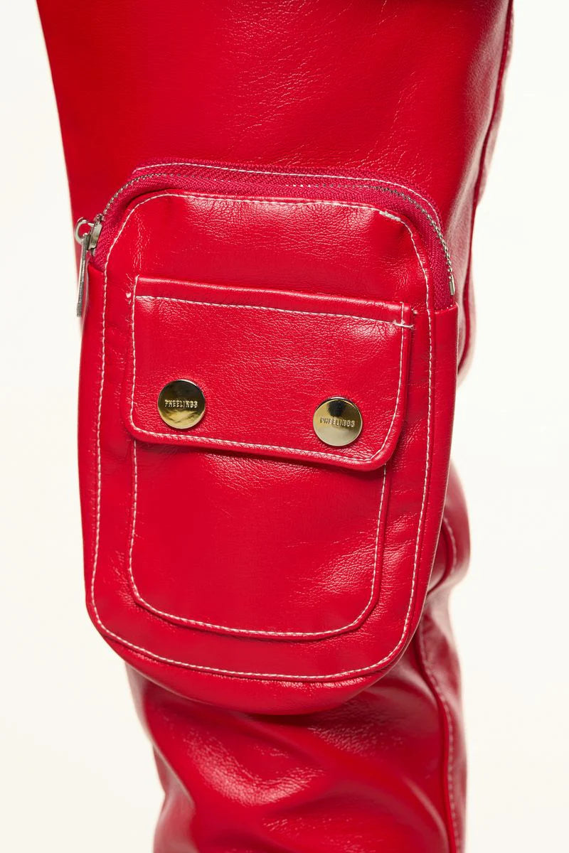 PHEELINGS "FLOAT ON" CARGO FLAIR STACK LEATHER (RED)